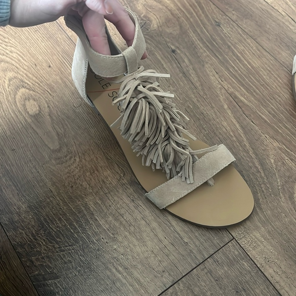 Sole Society Nude Sandal